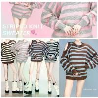 ราคา ️MENIMAL KNITWEARS เสื้อไหมพรมแขนยาว เว้าไหล่ OVERSIZED SWEATER ️ (1731599119492809854)