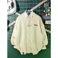 ราคา 【korea sweater】เสื้อสเวตเตอร์ถักสายย้อนยุคสไตล์ญี่ปุ่น สไตล์วินเทจ (1731566616674929344)