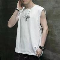 ราคา เสื้อกั๊กผู้ชาย สไตล์อินเทรนด์ ใส่หน้าร้อน เสื้อกล้ามกีฬากลางแจ้ง บางและหลวม พิมพ์ลาย เสื้อยืดแขนกุด มี COD [COD] ronaldinho sweater เสื้อ ยีน ลีวายส์ แท้ arisu tshirt optio (1731827855283553903)