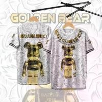 ราคา เสื้อยืดลายหมี เสื้อผ้าผู้ชาย สีทอง ทำจากไมโครไฟเบอร์แท้ 100% หนาและนุ่ม พร้อมส่ง เสื้อยืด เสื้อ พิซซ่า shirts men shirts men adidas jacket men weak hero class jacket ron (1731546940418000801)