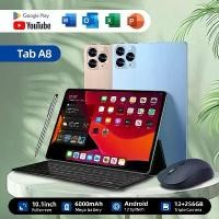 ราคา ซัมซุงแท็บ A8 อัลตร้า Android Tablet 5G/Wi-Fi แท็บเล็ต 8GB + 256GB 10.1 นิ้วจอภาพพร้อมช่องใส่ซิมการ์ด 6000mAh แบตเตอรี่ แท็บเล็ต Full HD Dual SIM (1732400997530043407)