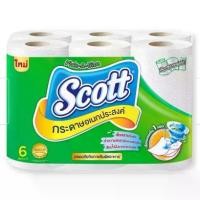 ราคา [COD] Scott Kitchen Paper Towel x 6 Rollsสก๊อตต์ ทาวเวล กระดาษอเนกประสงค์ แพ็ค 6 ม้วน. (1732278090799678705)