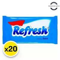 ราคา บล็อกบัสเตอร์ refresh cooling towel รีเฟรช ผ้าขนหนูเย็น 25.4x25.4 ซม. x 20 ชิ้น (1731989831328695343)