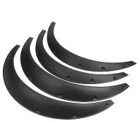 ราคา 4PCSโป่งซุ้มล้อ ซุ้มรถเก๋ง ซุ้มกระบะ โป่งล้อ ซุ้มแต่งรถยนต์ ซุ้มล้อแต่งรถยนต์ โป่ง Universal Car Wheel Fender Flares (1729751289055381745)