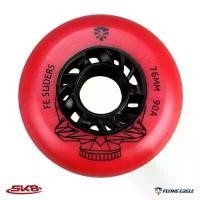 ราคา ล้อรองเท้าสเก็ต ล้อสไลด์ ยี่ห้อ Flying Eagle Sliders Wheel สีแดง พร้อมส่ง (แพค 4 ลูก) (1731917915300726344)