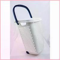 ราคา COD ตะกร้าผ้าล้อลาก สีน้ำเงิน Hamper with wheel Blue Navy Lift And Go (1730116280093543097)