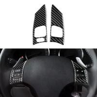 ราคา REAL CARBON FIBER Steering Wheel Button Cover for LEXUS IS250/300/350 2006-2012 - Easy Install with 3M Tape - Premium Black Carbon Fiber Trim - DIY Upgrade Kit (1732021788706310065)