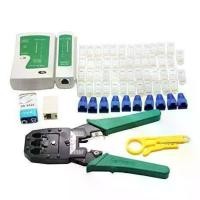 ราคา คีมเข้าหัวเเลน คีม คีมเข้าหัว คีมย้ำหัว Set 2in1 คีมเข้าหัวสายแลน Network RJ45 CAT5 RJ11 RJ12 LAN Cable Wire Crimper Cri ขายร้อน (1732090611366725277)