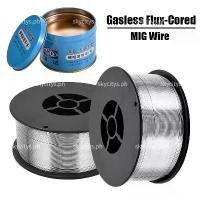 ราคา ลวดเชื่อม MIG ฟลักซ์คอร์ ลวด 0.8mm/1mm Gasless Flux Cored Wire ลวดเชื่อมฟั๊กคอ 1kg (1732126166507227512)