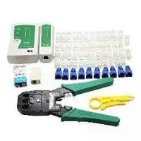ราคา คีมเข้าหัวเเลน คีมย้ำหัว Set 2in1 คีมเข้าหัวสายแลน Network RJ45 CAT5 RJ11 RJ12 LAN Cable Wire Crimper (1731931211645093840)