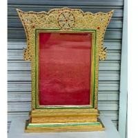 ราคา กรอบตราตั้ง กรอบสัญญาบัตร ขนาดรูปA3 กรอบลายธรรมจักร กรอบรูป แต่งตั้ง เลื่อนขั้น (1731995076962649562)