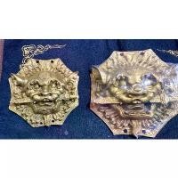 ราคา จัดส่งจากกทม ยันต์แปดทิศ หัวสิงห์ทองเหลือง4,6 สิงห์คาบดาบ เสือคาบดาบ กระจก8ทิศ แก้ฮวงจุ้ย แก้เคล็ด ป่องกันสิ่งชั่วร้าย ทางสามแพ่ง (1731412317561586970)