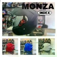 ราคา *ถูกที่สุด* หมวกกันน็อค index monza สำหรับรอบหัว 60- 62cm / กระจก (1732165549978846759)