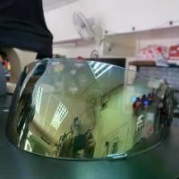 ราคา [พร้อมส่ง] ⭐⭐⭐⭐⭐ชิลด์หน้า กระจก บังลม สีใส , ปรอทสีทอง,ปรอทฟ้า,สีดำ บังแดด หมวกกันน็อค สำหรับ ยี่ห้อ Real รุ่น Hornet และ COSMO (1731446597676991754)