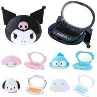 ราคา ของแท้100% (ไลฟ์ ลด50%) ของแท้จากญี่ปุ่น ตลับหวี+กระจก Sanrio (1732023288119657842)