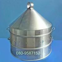 ราคา ส่วนลดมากมาย ซึ้้งกระทะ ซึ้งหัวแหลม อลูมิเนียม 2 ชั้น+ฝา ขนาด 20 นิ้ว หม้อสแตนเลส ตรา หัวม้าลาย ของ แท้ ชุด กระทะ ครบเซ็ต เครื่อง ครัว สแตนเลส kittycutepan (1732407689498232593)