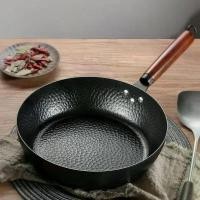 ราคา กระทะเหล็ก กระทะจีน กระทะ 28 ซม. เครื่องครัว เหมาะสำหรับทำไข่เจียว สเต็กอาหารเช้า เหมาะสำหรับเตาแก๊สและเตาแม่เหล็กไฟฟ้า (1732198090804922233)