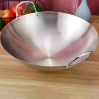 ราคา THLC DM จัดส่งภายในประเทศไทยกระทะสแตนเลส 2หู กระทะ2หูใบใหญ่ กระทะสแตนเลสก้นลึก กระทะทรงลึก กะทะ2หู สแตนเลส กระทะผัด กระทะทอด กระทะใบใหญ่ กระทะไม่ติดอาหาร กระทะร้อนเร็ว กะทะผัด ก (1731446553004311823)