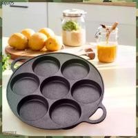 ราคา คลังสินค้า จัดส่งจากกรุงเทพ กระทะทอดไข่ดาว กระทะ 7 หลุม กระทะขนมครก ทำแพนเค้ก ไส้แฮมเบอร์เกอร์ อเนกประสงค์ ใช้ทำขนมครก ทอดไข่นกกระทา (1732028257831257865)