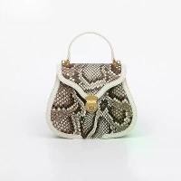 ราคา กระเป๋าหนังงูหลาม ขายดี สำหรับสุภาพสตรี หนังแท้คุณภาพสูง ประณีต กระเป๋าถือ แฟชั่น กระเป๋าสะพาย (1732391608434984319)