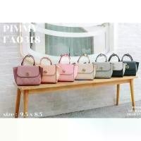 ราคา PIMMY(พิมมี่) กระเป๋าผู้หญิง กระเป๋าถือ กระเป๋าสะพายข้าง สินค้าขายดี (1731816143660221975)
