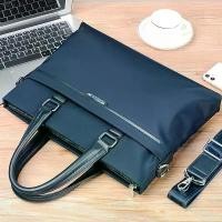 ราคา กระเป๋าถือ กระเป๋าสะพายไหล่ ใส่เอกสารได้ สไตล์นักธุรกิจ เหมาะกับการเดินทาง สําหรับผู้ชาย (1731674811075364073)