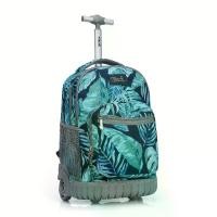 ราคา กระเป๋าเป้ล้อ, วัสดุ Tilami, 19 นิ้ว, เหมาะสำหรับเด็กชายและเด็กหญิง, กระเป๋าเดินทางนักเรียน, สีเขียวป่า, กระเป๋านักเรียนนักเรียน, สิ่งจำเป็นสำหรับการเดินทาง, อุปกรณ์เสริมการเดินท (1732308746485007711)