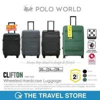 ราคา POLO WORLD PWES-50223 Clifton Wheeled Hardcase Luggage กระเป๋าเดินทาง โปโลเวิล์ด รุ่น คลิฟตัน (1731810014902913267)
