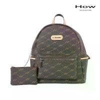 ราคา HOW กระเป๋าเป้ รุ่น HHH0629 - สีน้ำตาลครีม (1732253507937207722)