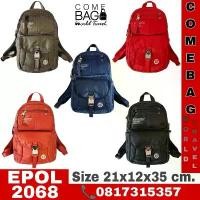ราคา กระเป๋าเป้EPOLของแท้ รหัส2068 (ใบเล็ก)Size กว้าง 21 cm. หนา 12 สูง 35 (1732434310106941012)