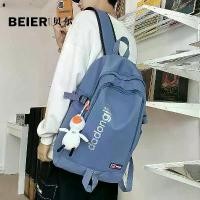 ราคา กระเป๋าเป้ แบรนด์แฟชั่น สำหรับผู้ชาย ความจุมาก เหมาะสำหรับการเดินทาง มัธยมต้น มัธยมปลาย และวิทยาลัย ดูดี กระเป๋านักเรียน สำหรับผู้หญิง xue shong shu bao da rong liang shuang jian bao (1730120163641821