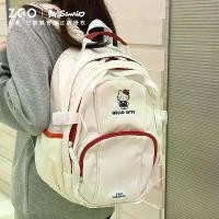 ราคา กระเป๋าเป้ Hello Kitty, สไตล์เกาหลี, การออกแบบแมว Hello Kitty Ins, เหมาะสำหรับนักเรียน, กระเป๋านักเรียนแมว Kitty, [Sanrio ของแท้] (1731894983743014607)