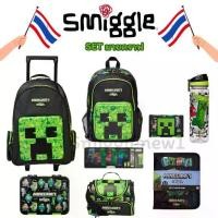 ราคา SET Smiggle Minecraft กระเป๋าเป้ กระเป๋าเงิน กล่องดินสอ พร้อมส่งในไทย (1732429073406264941)