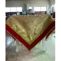 ราคา ผ้าคลุมโต๊ะเคียง ผ้าหลุยส์ (A set of side table cloth) Square ผ้าปูโต๊ะ ฝ้าย ทันสมัย ของตกแต่ง (1729581133553633807)