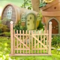 ราคา โมเดลรั้วบ้านตุ๊กตา, รุ่นโครงประตู, สเกล 1:12, ประตูรั้วบ้านตุ๊กตาไม้, เฟอร์นิเจอร์ในสวน, อุปกรณ์เสริมขนาดเล็ก, ของตกแต่ง, รั้วขนาดเล็ก DIY, เหมาะสำหรับฉาก (1732412910316193113)