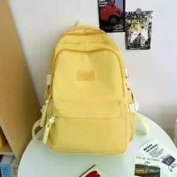 ราคา (ของตกแต่ง) กระเป๋านักเรียน สไตล์เกาหลีและญี่ปุ่น กระเป๋าเป้สะพายหลังขนาดใหญ่สำหรับเด็กผู้หญิง กระเป๋าเป้สะพายหลังน่ารักลายการ์ตูน กระเป๋าเป้สะพายหลังกันน้ำ (1731921002235332278)