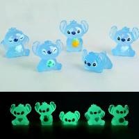 ราคา โมเดลตุ๊กตาสติตชี, อุปกรณ์บนโต๊ะ, การออกแบบน่ารัก, โมเดลตุ๊กตาเรซิ่น DIY ที่มีแสง, ของตกแต่ง, ตกแต่งภายในรถ (1732352319619630625)