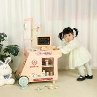 ราคา รถเข็นทางการแพทย์ไม้, แกล้งเล่นของเล่นเด็ก, การจำลองหมอ, ฉีดอุปกรณ์การแพทย์, เหมาะสำหรับฉากเด็ก, ของเล่น (1732200704994870521)
