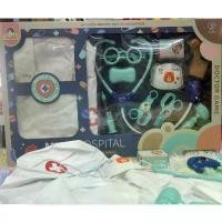 ราคา ของเล่น ชุดหมอ เสื้อกาวน์ ..หมอ พยาบาล ชุดอาชีพ ของเล่นคุณหมอ หมอเด็ก เสื้อหมอ Doctor set DF546-116A คําแนะนําผลิตภัณฑ์ใหม่ของเดือนนี้ (1732268776066549627)