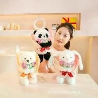 ราคา ตุ๊กตาหมีแพนด้าช่อดอกไม้, ตุ๊กตาหมีน่ารัก, ตุ๊กตากระต่าย, ของขวัญวันวาเลนไทน์, แฟนสาวถือดอกไม้ เบบี้ ทรี v3 เป็ด หน้า บึ้ง ตุ๊กตา ขาย ส่ง ของเล่น สภาพ สวย ตุ๊กตา ญี่ปุ่น (1732216910493025488)