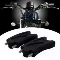 ราคา ชุดยึดแฮนด์บาร์มอเตอร์ไซค์, สากล, ที่ยึดแฮนด์บาร์, ขาตั้งกล้อง, สีดำ, สำหรับ Honda Rebel CMX500 (1732221473518814970)