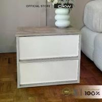 ราคา DKW HH-475/2TW ตู้ลิ้นชักท็อปไม้หน้ากว้าง 2 ชั้น ชั้นวางทีวี ตู้เก็บของ ตู้ข้างเตียง ชั้นวาง ของ (1731588063222859803)