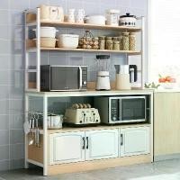 ราคา ชั้นวางของในครัว ชั้นวางไมโครเวฟ ชั้นวาง ตู้วางของในครัว ตู้วางของ ตู้ในครัว ตู้เก็บของ ชั้นวางจานเครื่องปรุง พร้อมตู้เก็บของด้านล่าง ตู้ เก็บ (1732013232194225797)