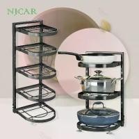 ราคา [COD] NJCAR LZD MALL H680 ชั้นวางเครื่องครัว ชั้นวางของในห้องครัว ชั้นวางหม้อ ชั้นวางกระทะ ชั้นวาง สแตนเลส (1732101201520723307)