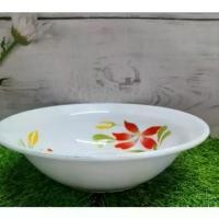 ราคา ชามสังกะสี เคลือบลายดอก ขนาด 9 นิ้ว ตรากระต่าย ชาม ชามเคลือบ ชามอเนกประสงค์ (แพ็ค 2 ชิ้น) ชาม (1731216214976989097)