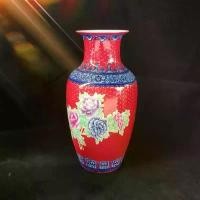 ราคา isook5 แจกันเซรามิก งานกังไสแท้ ลายคลาสสิกงานดีสวยงาม ของมงคล ตกแต่งบ้าง แนะนำ หุ่น ช้อน (1731990255446426718)