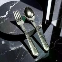 ราคา ช้อนส้อมตราจากัวร์เวิร์ค สเเตนเลสคุณภาพดี 1 เเพ็ค/12 คู่ 1186ช้อน ช้อนส้อม ช้อนซุป สแตนเลส สีเงิน เนื้อหนา (1731711932448082741)