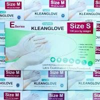 ราคา ส่งไว ถุงมือยางอนามัย (คุณภาพดี) 100ชิ้น ถุงมือ เอนกประสงค์ LONGMED KLEANGLOVE ถุงมือยางทำอาหาร ถุงมือยาง การแพทย์ (1732096287637997213)