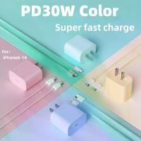 ราคา ที่ชาร์จ iPhone ใหม่, อะแดปเตอร์ไฟ PD 30W, เร็วกว่าและเข้ากันได้กับ iPhone 6/7/8/X/XR/11/12/13/14 Pro Max/14 Pro, เหมาะสำหรับผู้ใช้ iPhone มันติดตั้งสายชาร์จเร็ว 1 เมตร (1732313554585552132)