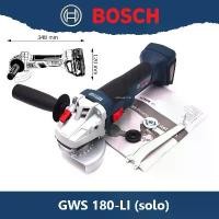 ราคา BOSCH GWS180Li เครื่องเจียรไร้สาย4" ไร้แปรงถ่าน (BL motor 18V.) รุ่น GWS 180-LI ( ตัวเปล่า ไม่แถมแบต และ ที่ชาร์จ ) (1729777133918718221)